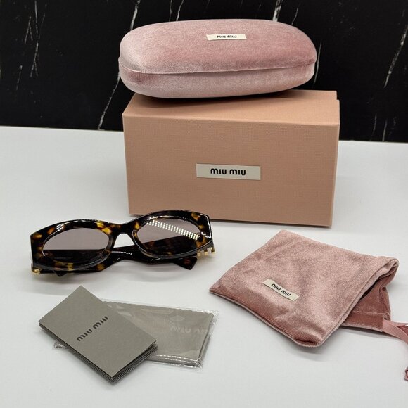 NEW MIU MIU MU11WS 14L20I WOMEN SUNGLASSES, MIU MIU MU 11WS 14L20I, SMU 11W - Picture 11 of 11
